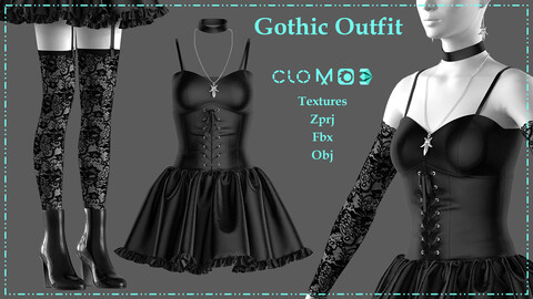 Gothic Outfit / Misa Amane Costume