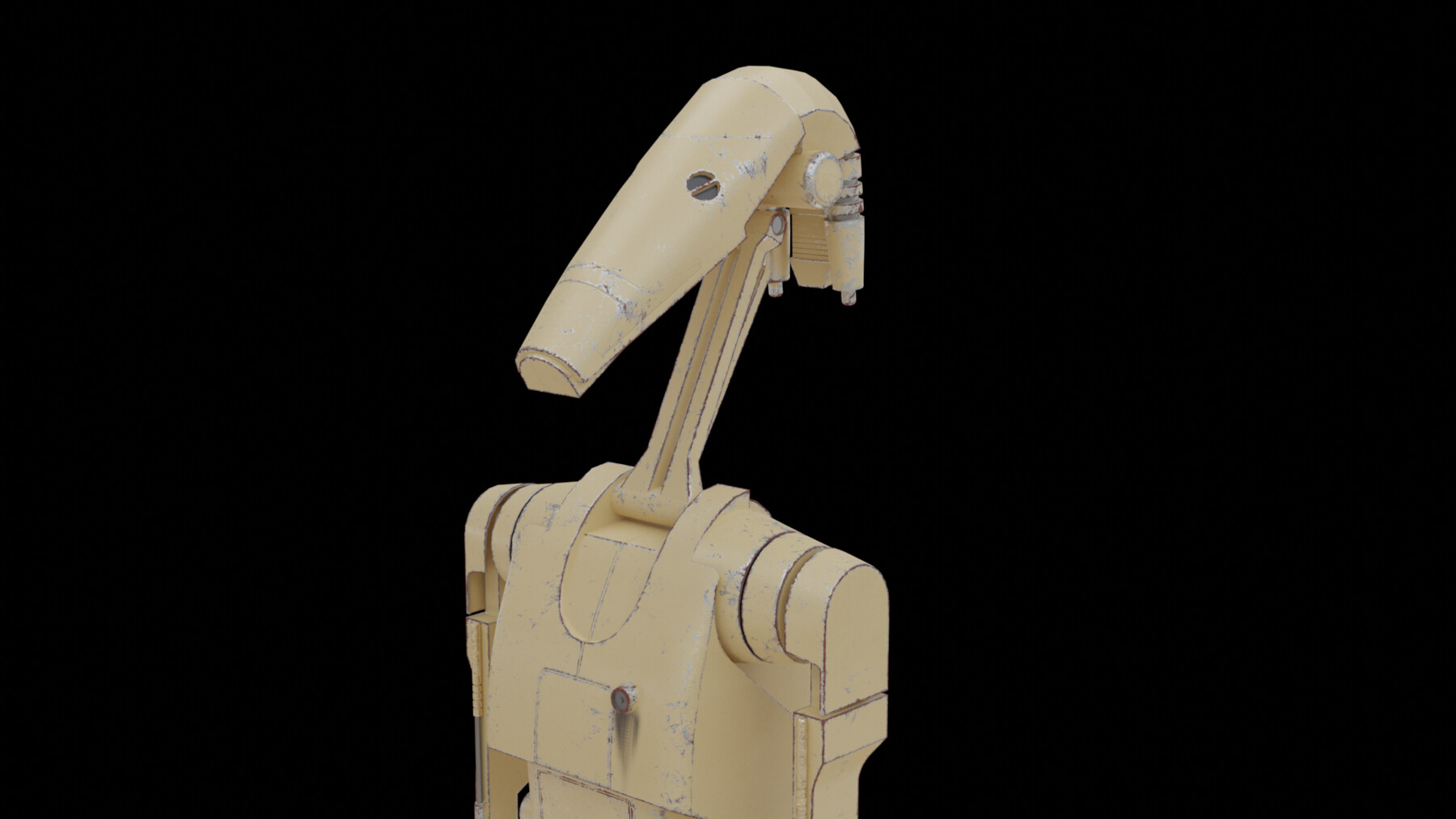 ArtStation - B1 Battle Droid | Game Assets