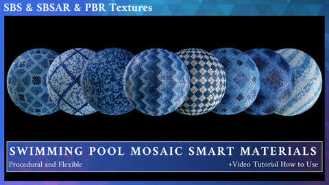 SWIMMING POOL MOSAIC SMART MATERIALS