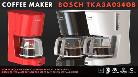 BOSCH Coffee maker TKA3A034GB