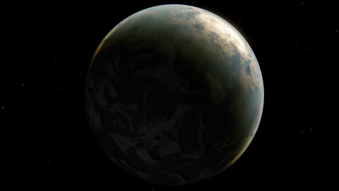 Procedural Planet Shader