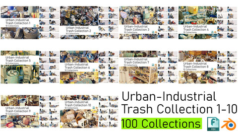 100 Urban-Industrial Collections Pack