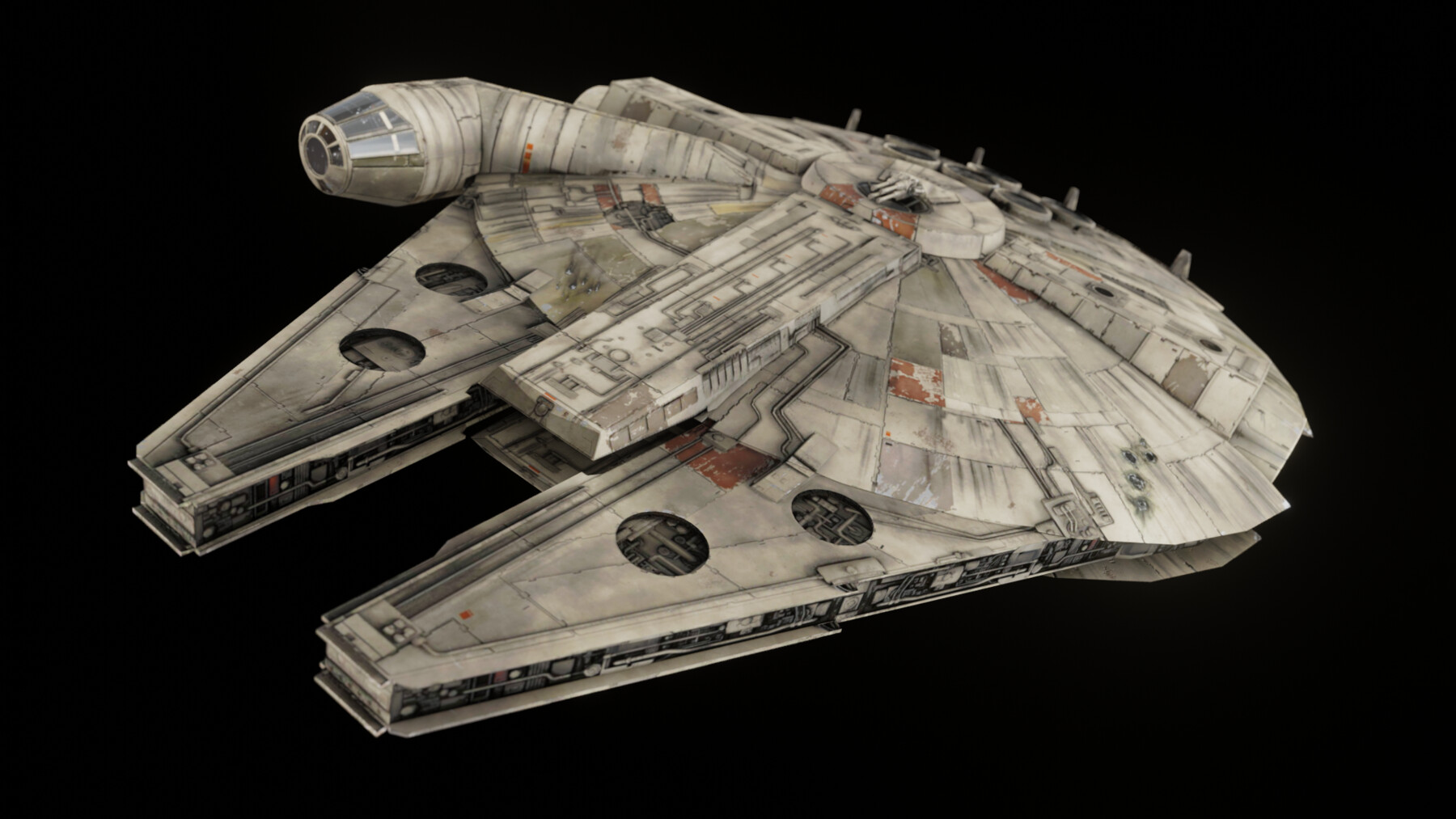 ArtStation - Star Wars Millennium Falcon