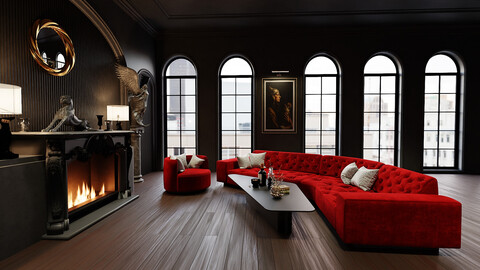 Living room | Interior scene