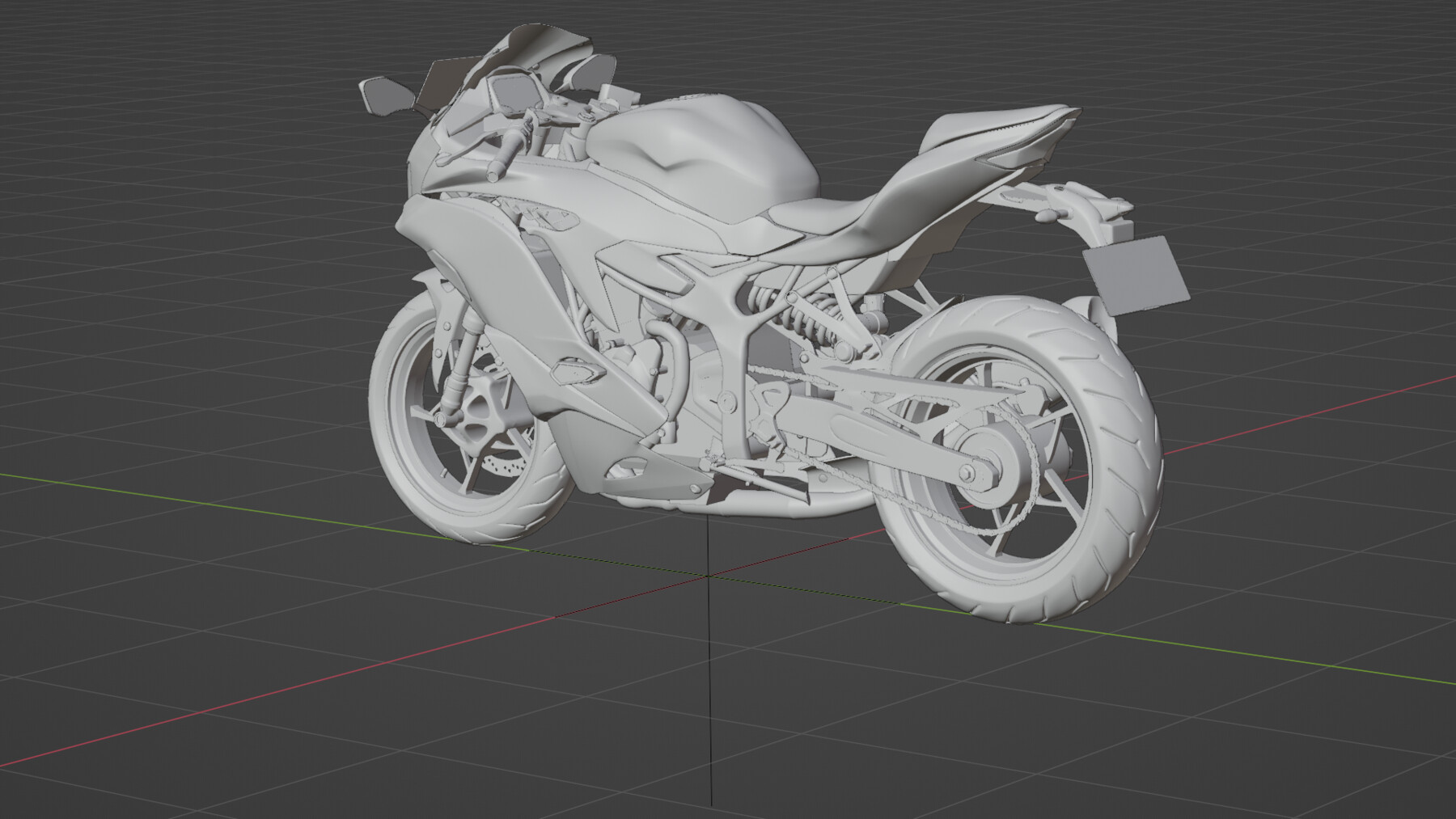 Kawasaki Ninja ZX-25R 2023 3D model