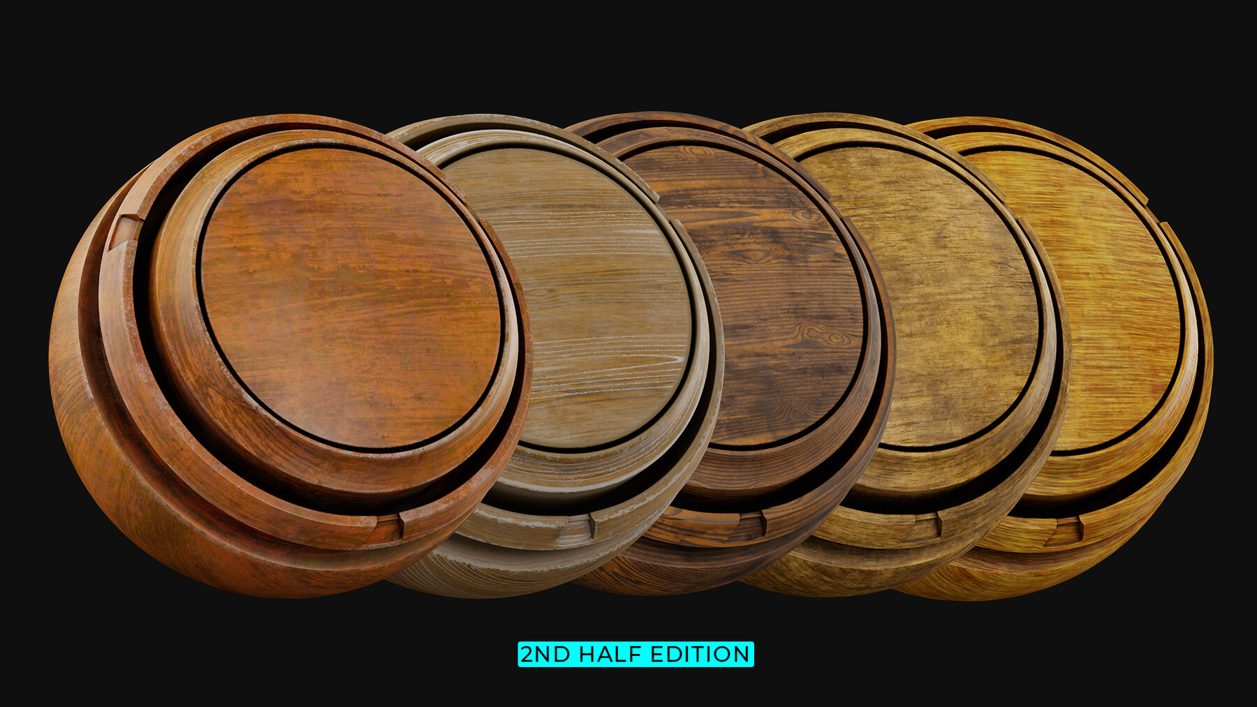 ArtStation - Wood Substance Smart Materials for Substance Painter Vol ...