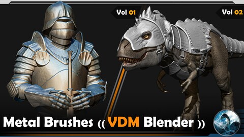 Metal Brushes Bundle (VDM Blender)