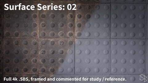 Surface Series: 02 - Tactile Tiles - Substance Designer .SBS