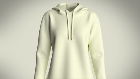 Girls Hoodie-Mint Lemon