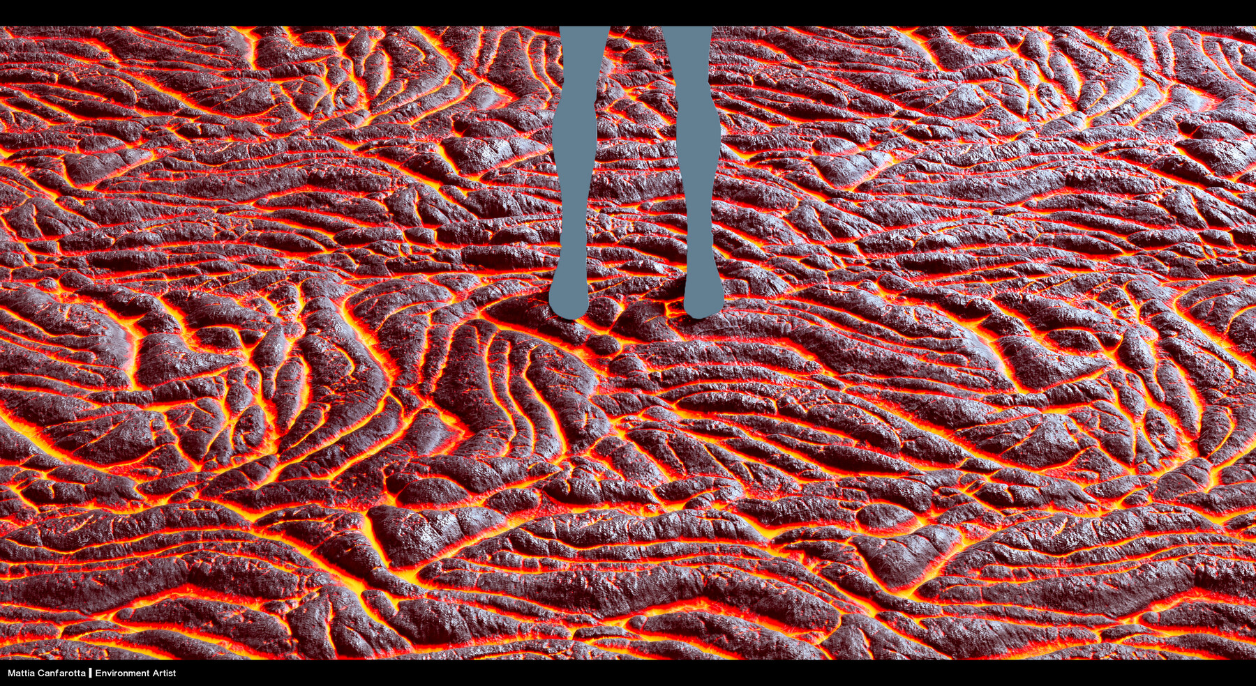 ArtStation - Magma Floor - 4k PBR Textures | Game Assets