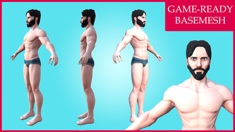 Jacobo: Stylized Male Character - Rigged