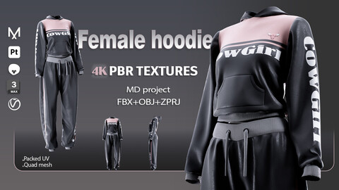 Female hoodie