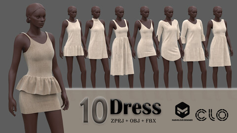 10 Female Dress