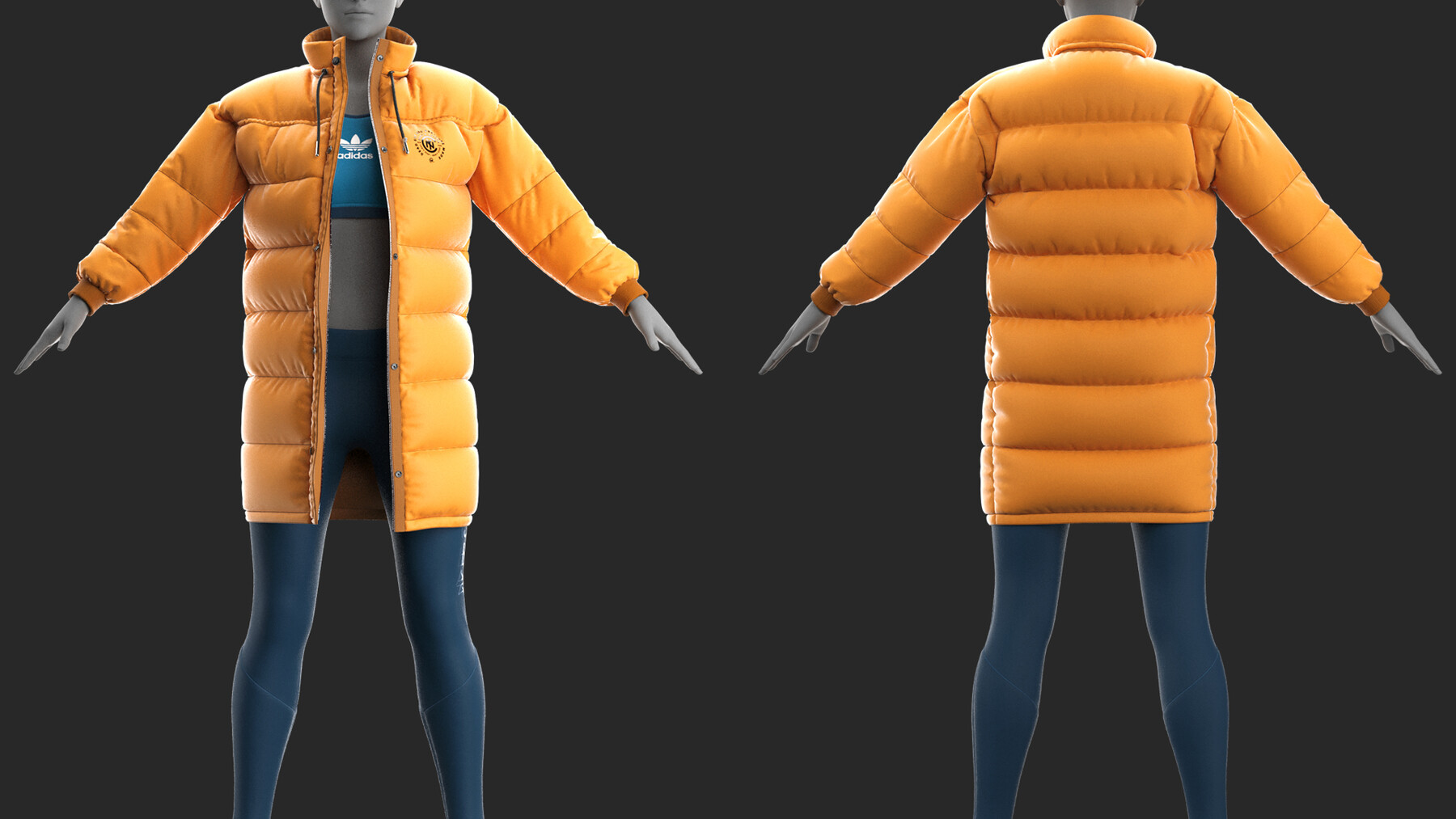 ArtStation - 3 in 1 Outfits - Marvelous / CLO Project file + Video ...