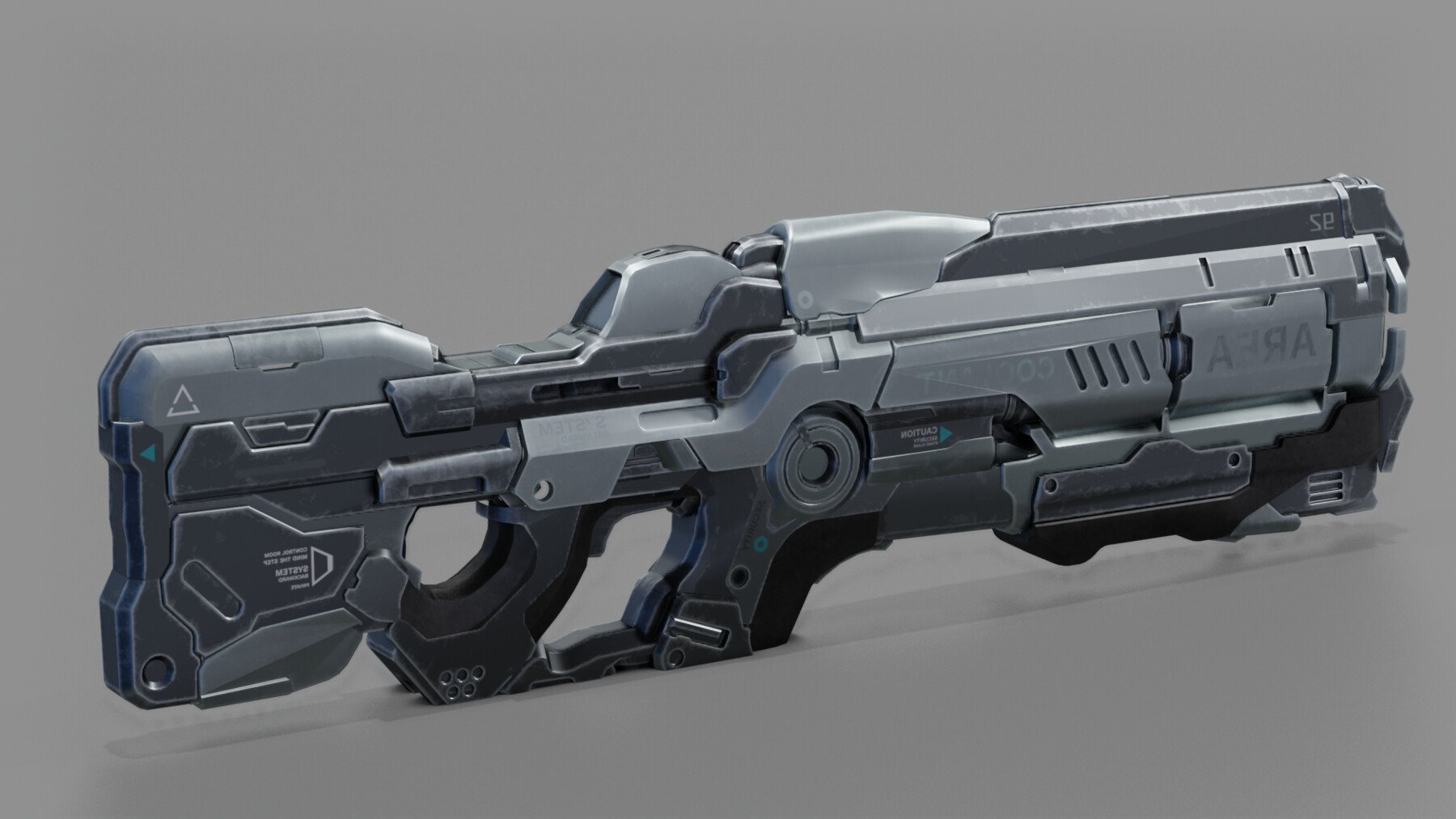 ArtStation - SCI FI Weapon 3D model | Game Assets