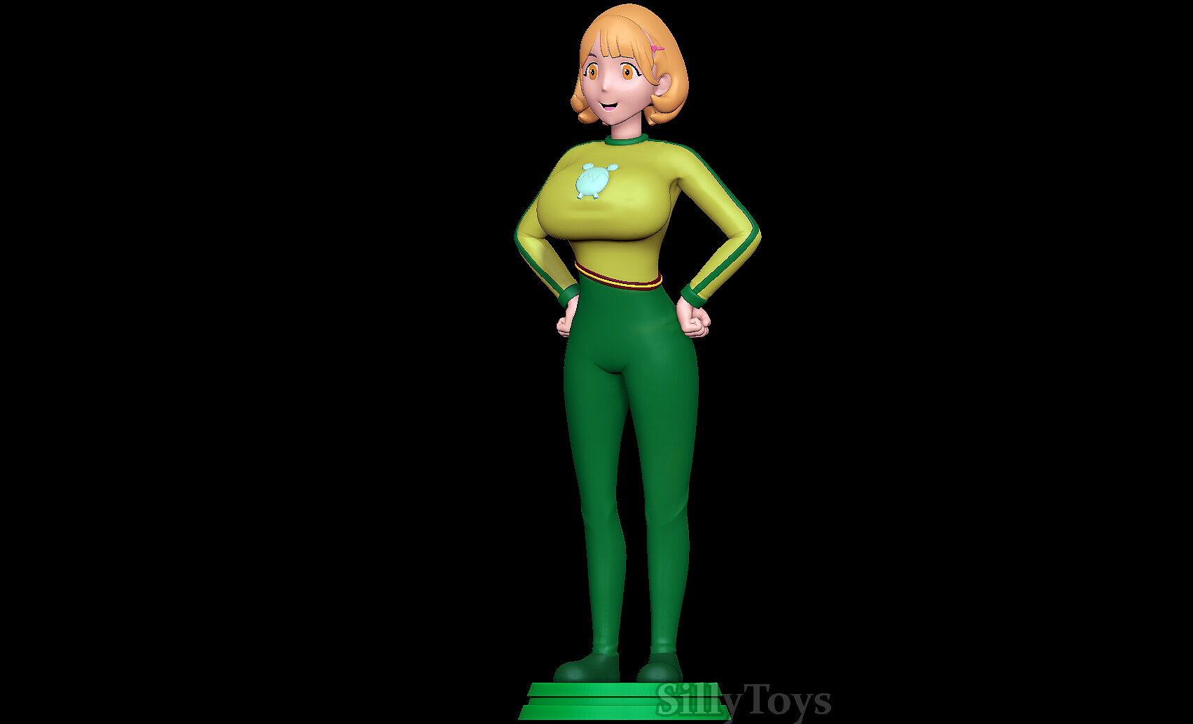 ArtStation - Ryoka Narusawa with Yolkian outfit 3D print model | Resources