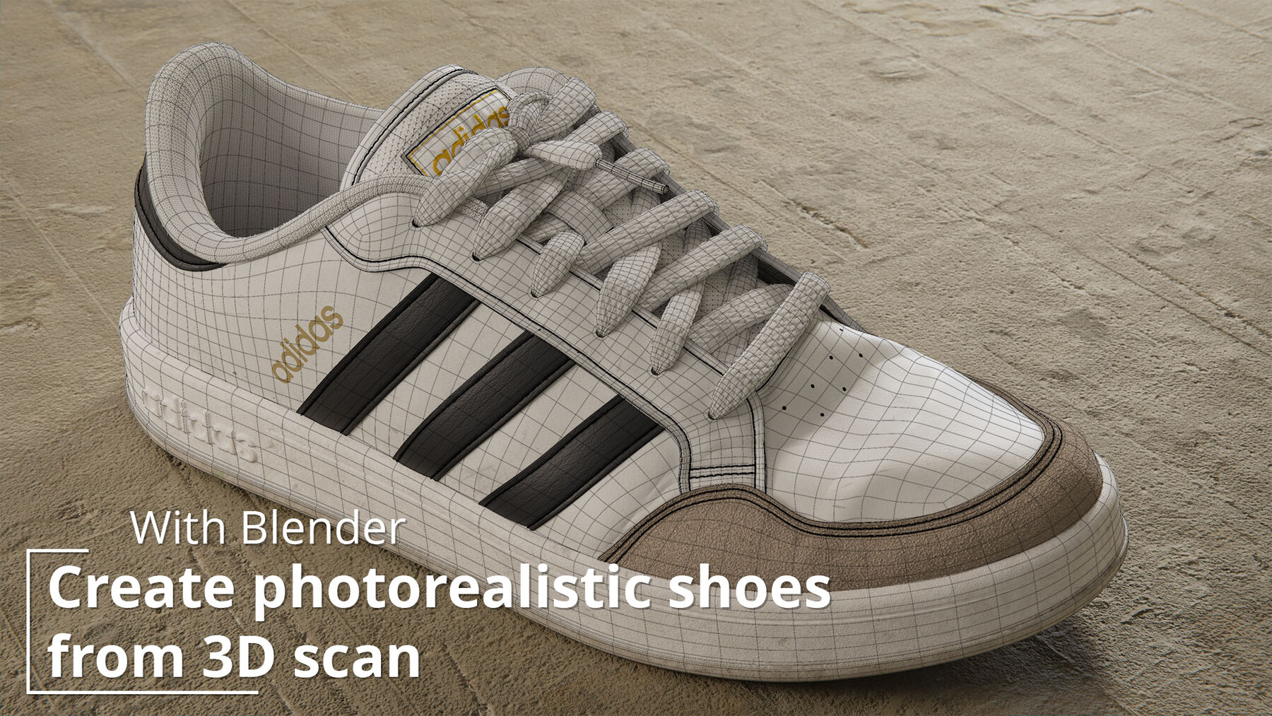 Vreemdeling Raffinaderij Metalen lijn ArtStation - Create photorealistic shoes from 3D scan | Tutorials
