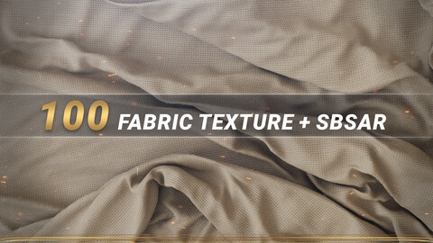 100 Fabric Texture + Sbsar