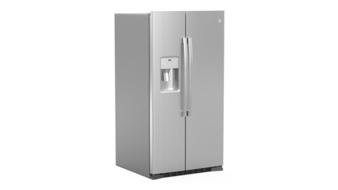 GE Side by Side Refrigerator GSS25IYNFS 3D Model