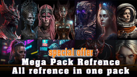 1156 Different Alien and Human references{11 Bundle Mega Sales}