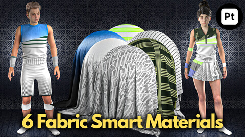 Tennis No.1: 6 Fabric smart materials