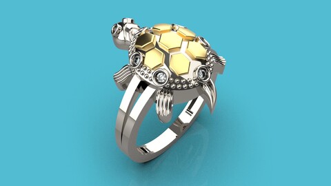 Tortoise jewelry RIng