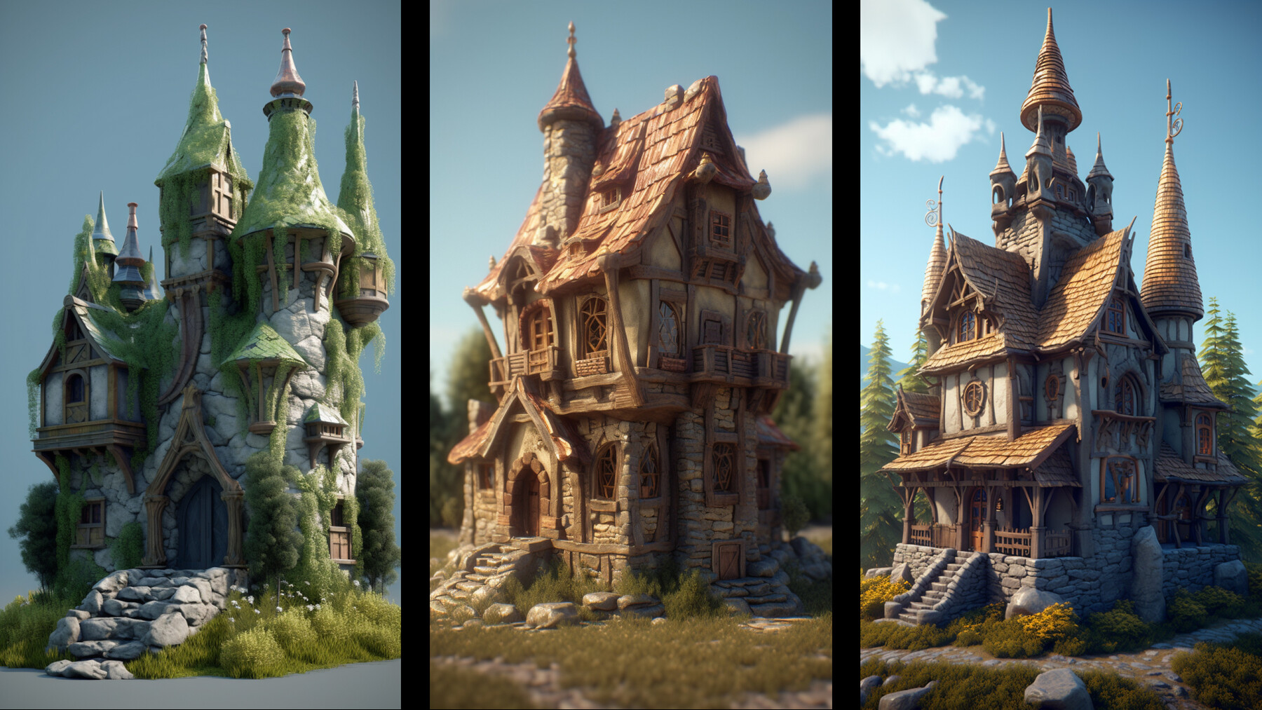 Medieval Fantasy Building Pack 2 Minecraft para Minecraft