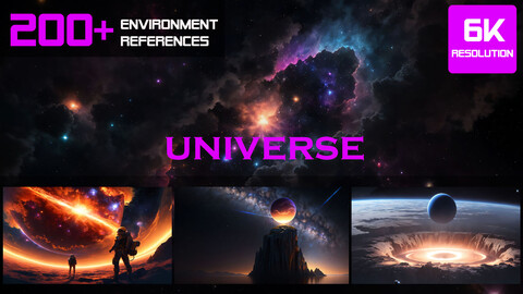 200+ Universe Landscape - Environment References | 6K Resolution
