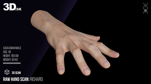 Raw Hand Scan | Richard Neutral