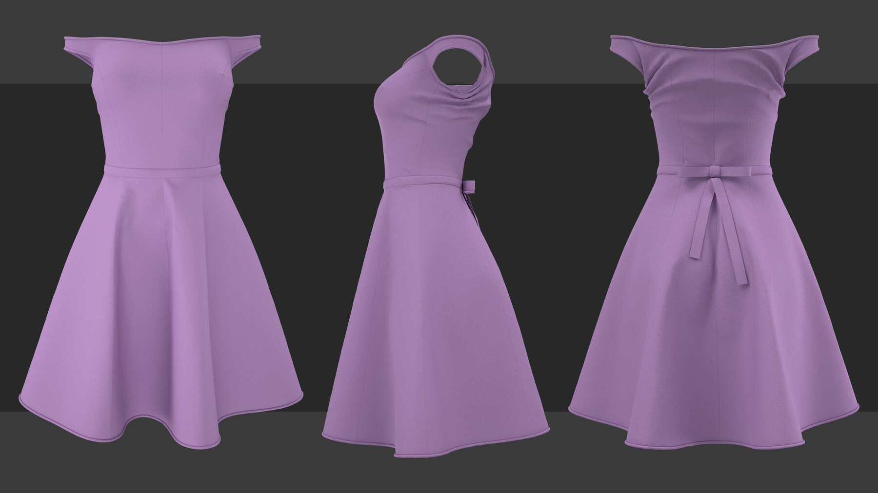 ArtStation - Dress pack 8. Clo3d, Marvelous Designer projects. | Game ...