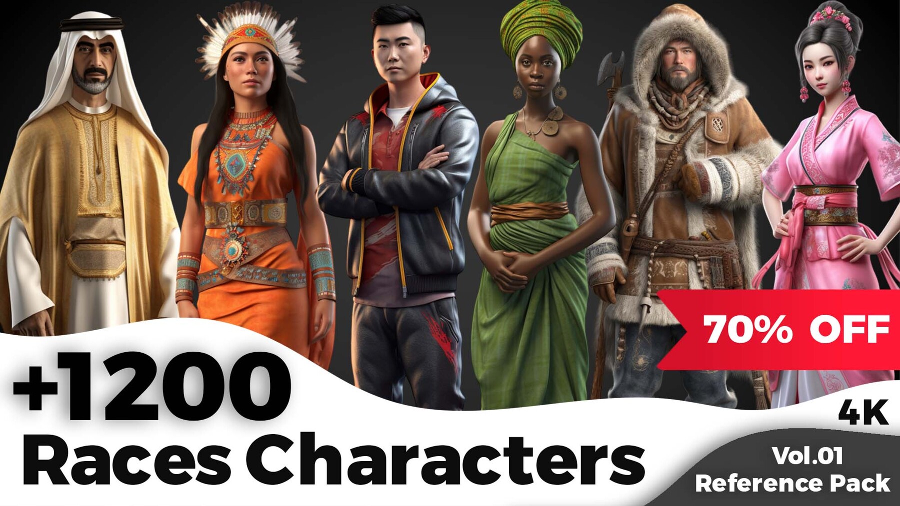 ArtStation - +1200 Races Characters Concept (4K) | 70% OFF | Artworks