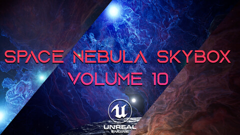 Space Nebula Skyboxes Volume 10 || Unreal Engine Project Included + Blackhole