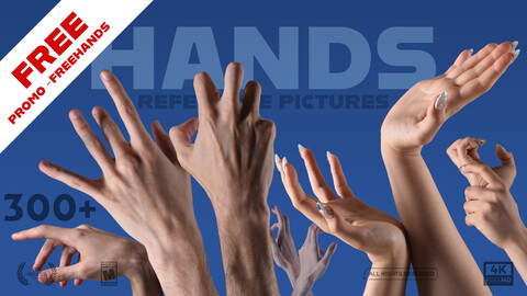 FREE Hands Reference Pictures 300+