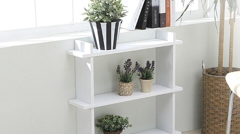 Fitted flower pot display stand 600