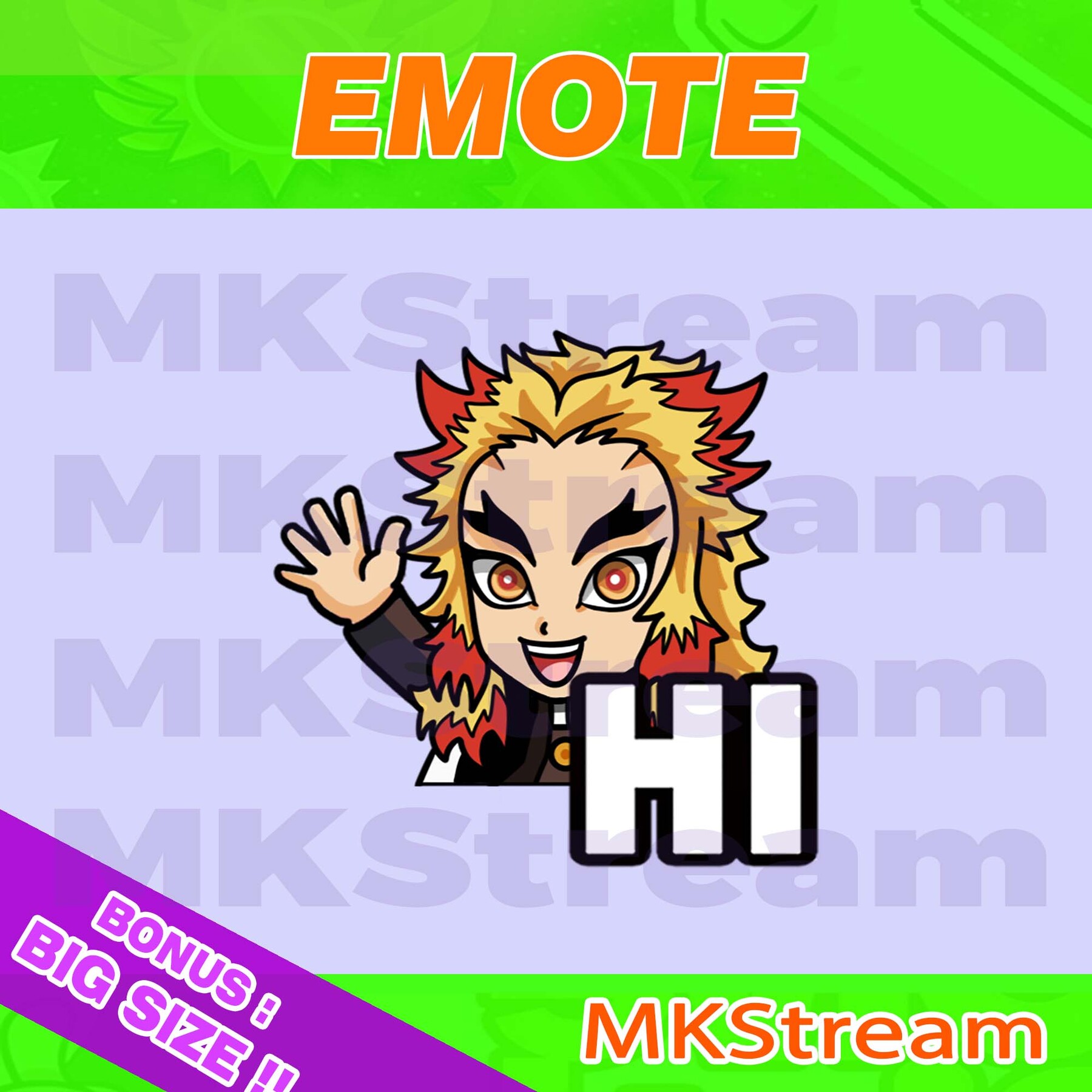 Kimetsu No Yaiba / Demon Slayer Emotes Twitch on Behance