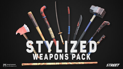 Stylized Weapons Pack (STREET)