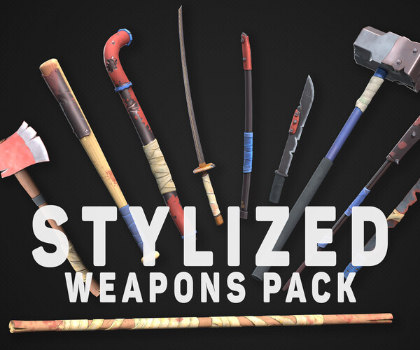 ArtStation - Free CC0 Melee Weapon Sprites Pack