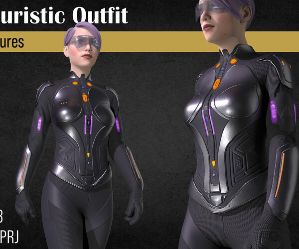ArtStation - Scifi superhero suits Futuristic clothes | Resources