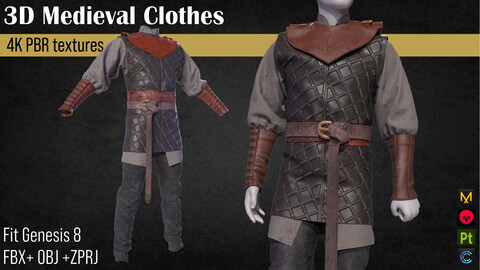 Medieval renaissance man outfit