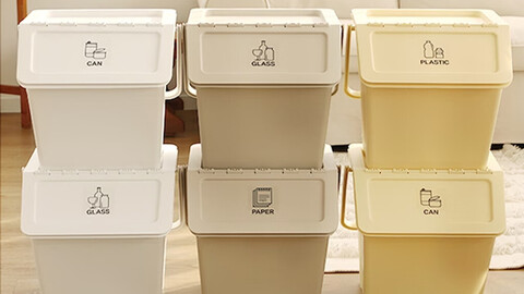 Modern Dale recycling collection box