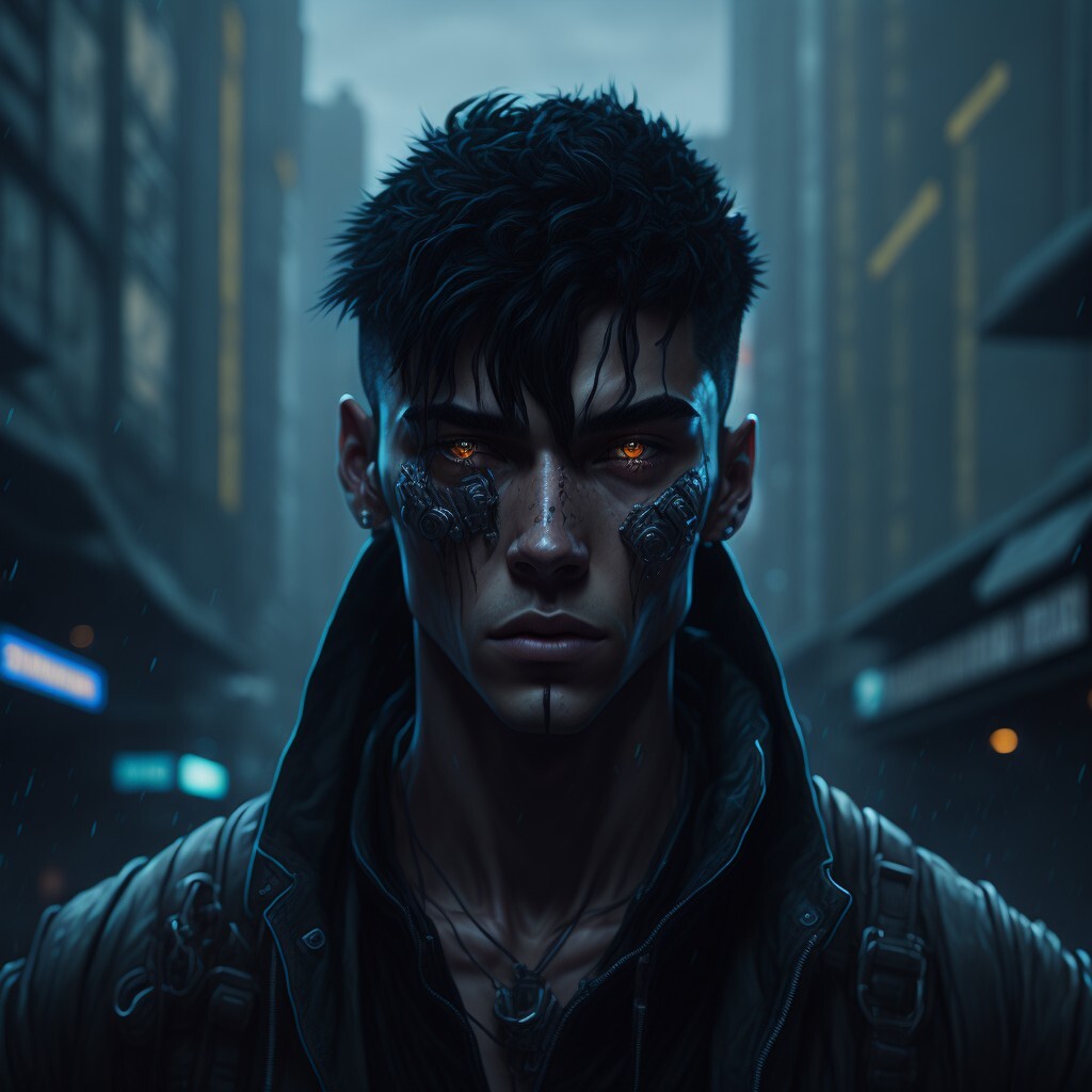 ArtStation - cyberpunk boy | Artworks