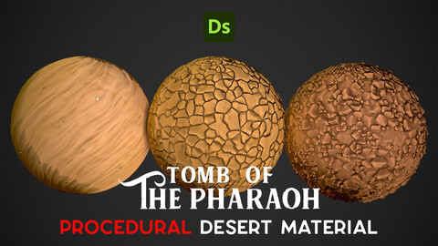 Tomb of The Pharaoh - Procedural Desert Material