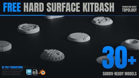 Nuts Screws and Sci-fi Shapes Kitbash