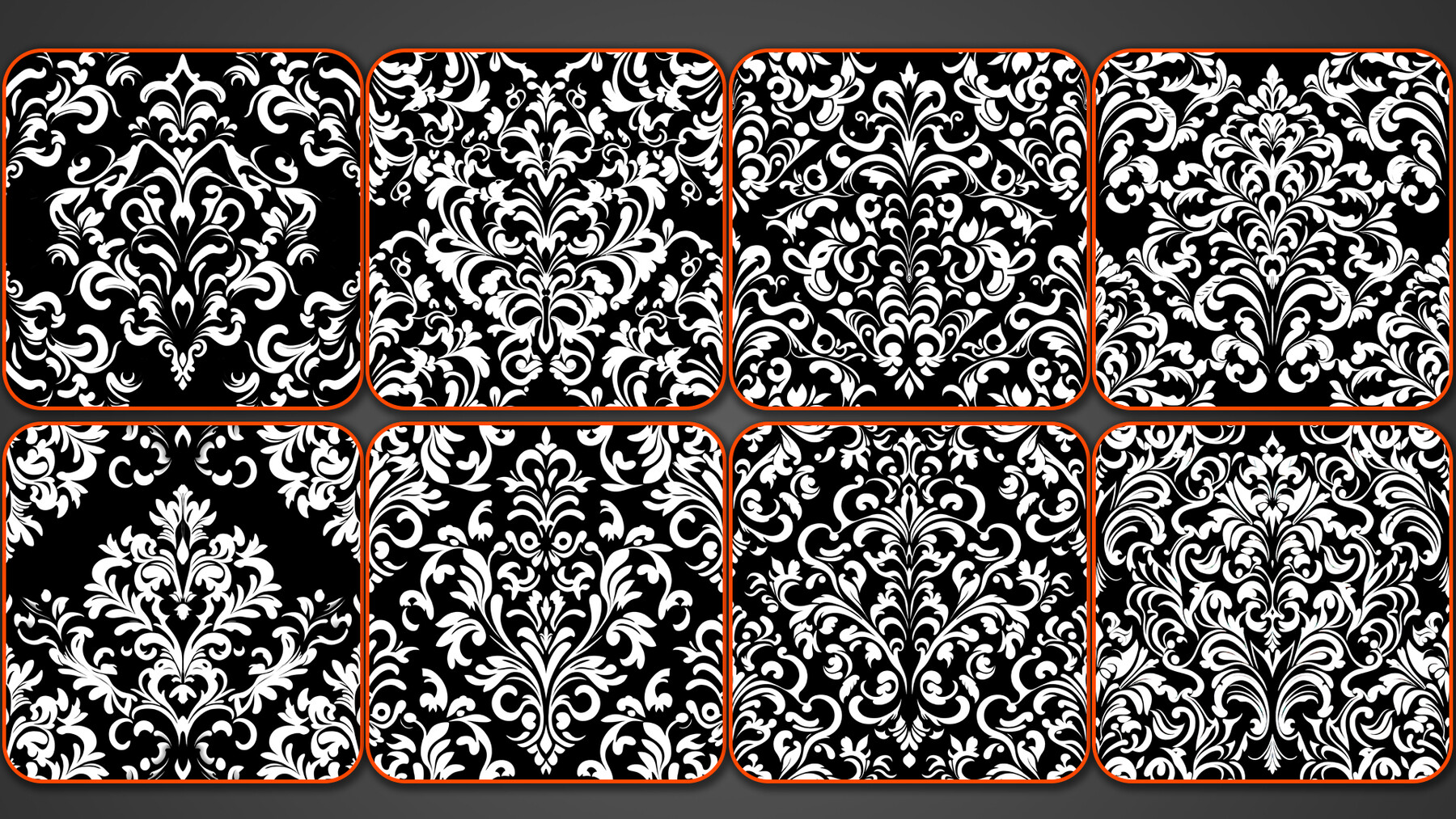 Damask Photoshop Brush