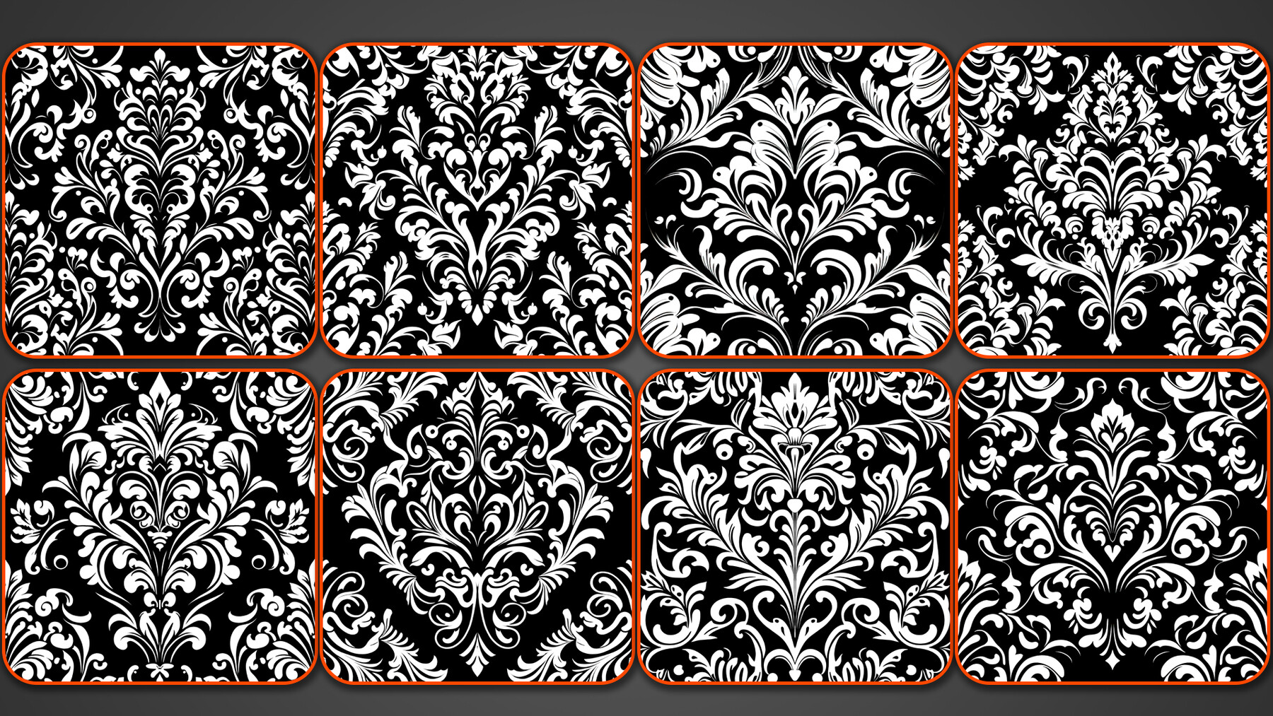 Damask Photoshop Brush