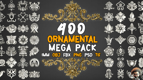 400 SUPER ORNAMENTAL MEGAPCK | 30 % OFF THIS WEEK |