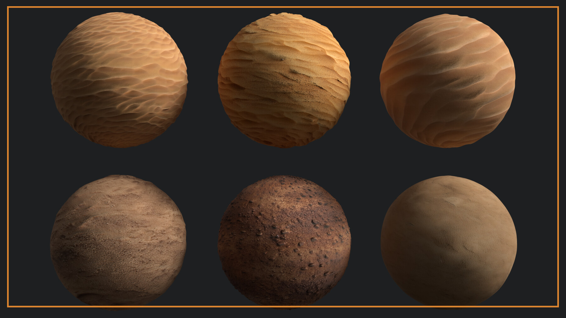 ArtStation - 100+ Desert Material MEGA PACK - PBR rendering | Game Assets