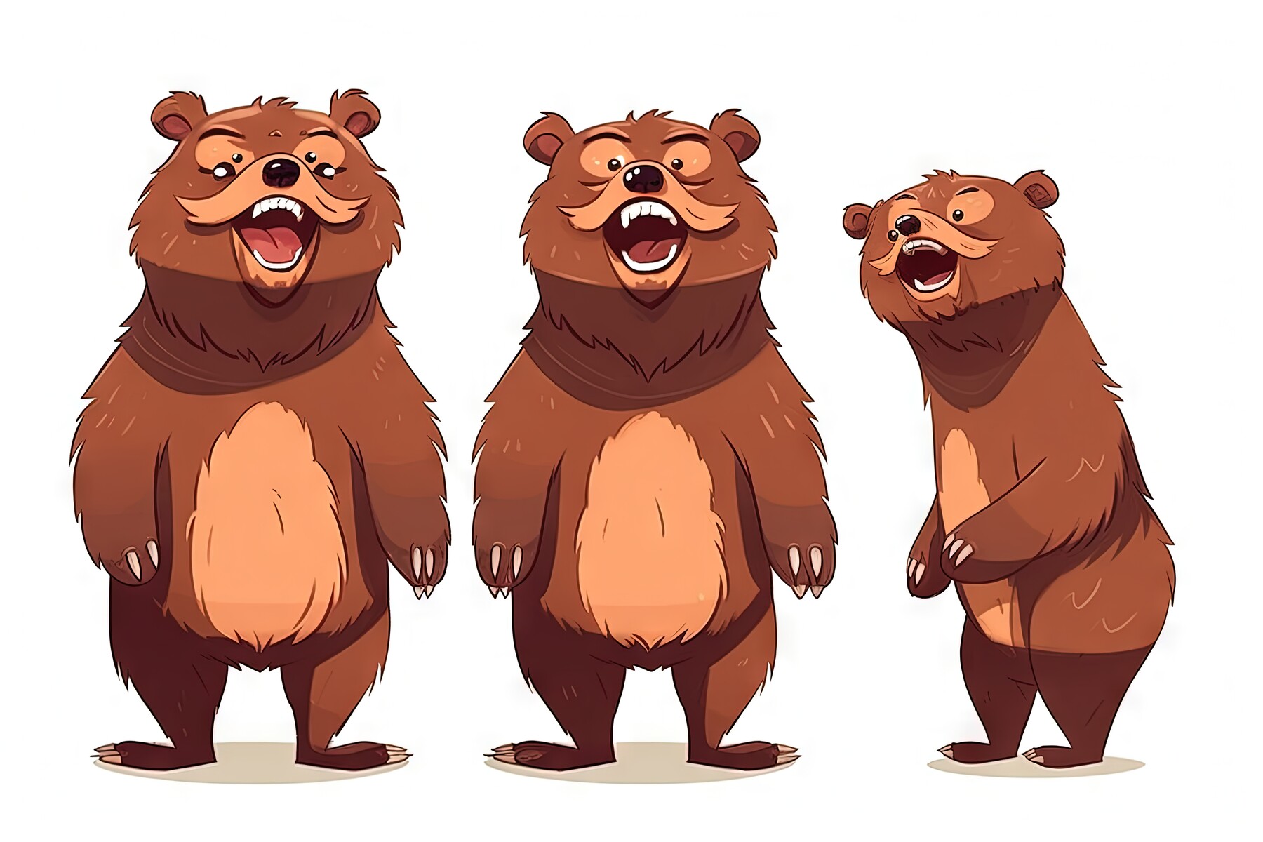 ArtStation - Crazy bear. 2D platform game