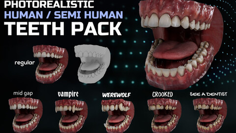 Photorealistic Teeth