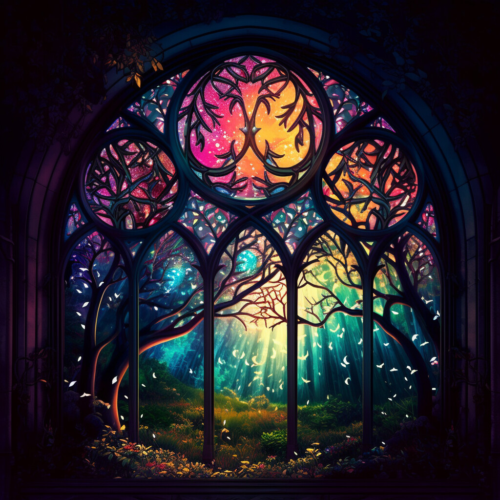 ArtStation - Stained glass windows